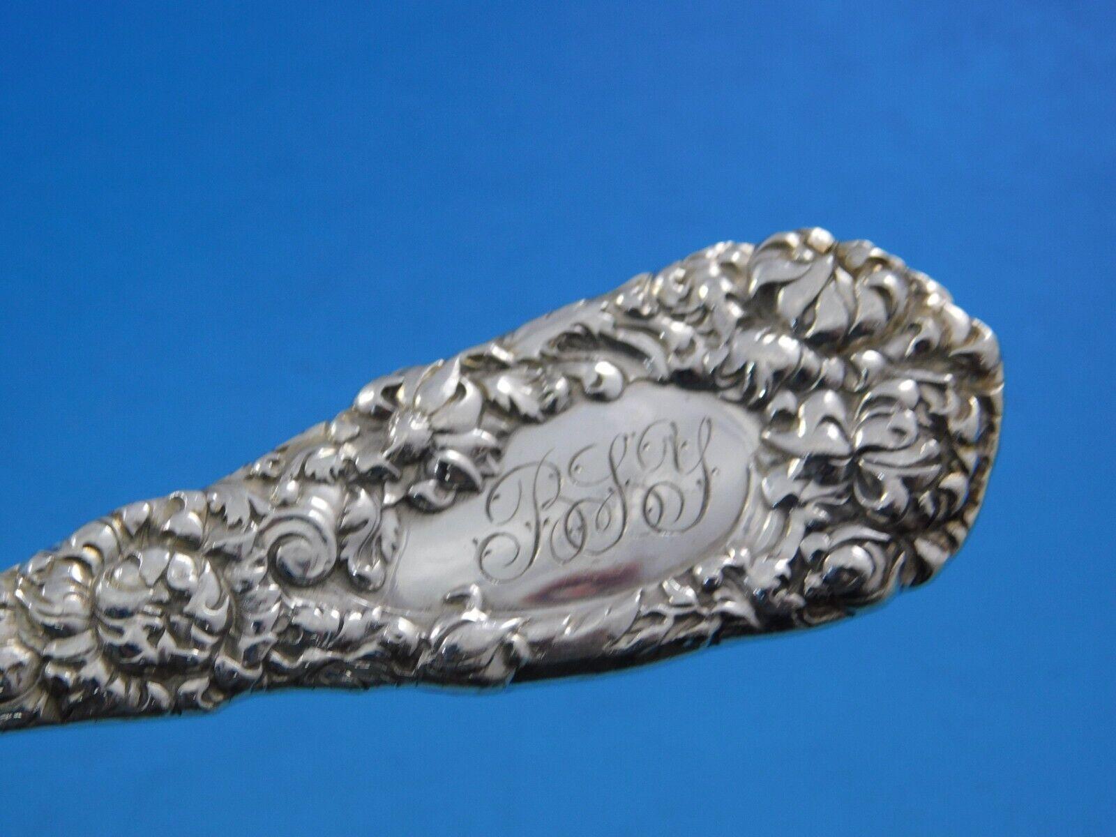 Chrysanthemum by Durgin Sterling Silver Flatware Set for 12 Service 154 Pieces For Sale 1