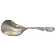 Chrysanthemum by Tiffany & Co. Sterling Silver Berry Spoon GW Conch