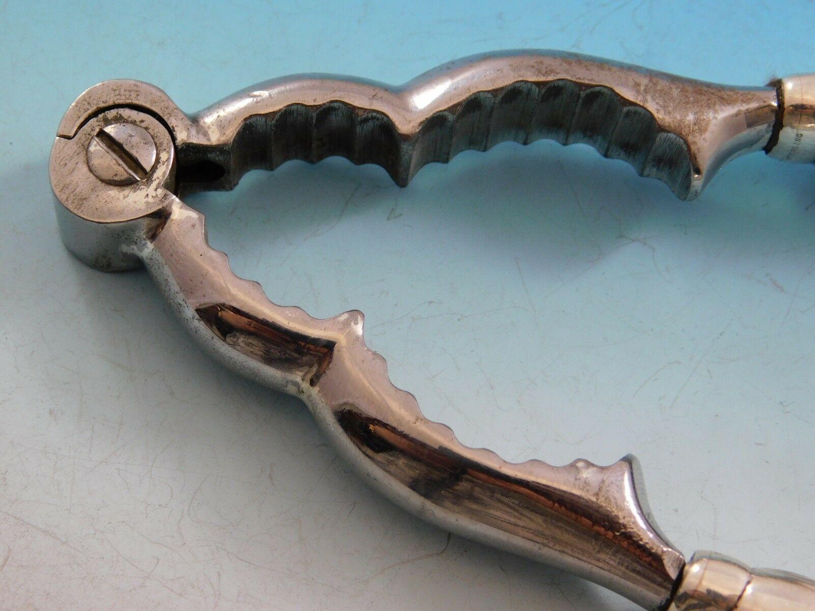 Argent sterling Plat à compote Tazza en argent sterling Cracker à noix en argent sterling Original