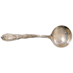 Chrysanthemum by Tiffany and Co. Sterling Silver Soup Ladle Round Bowl 11"