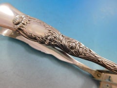 Chrysanthemum by Tiffany & Co. Sterling Silver Asparagus Tongs English Style