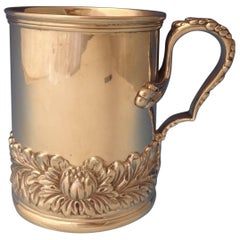 Chrysanthemum by Tiffany & Co Sterling Silver Baby Mug / Cup Rare