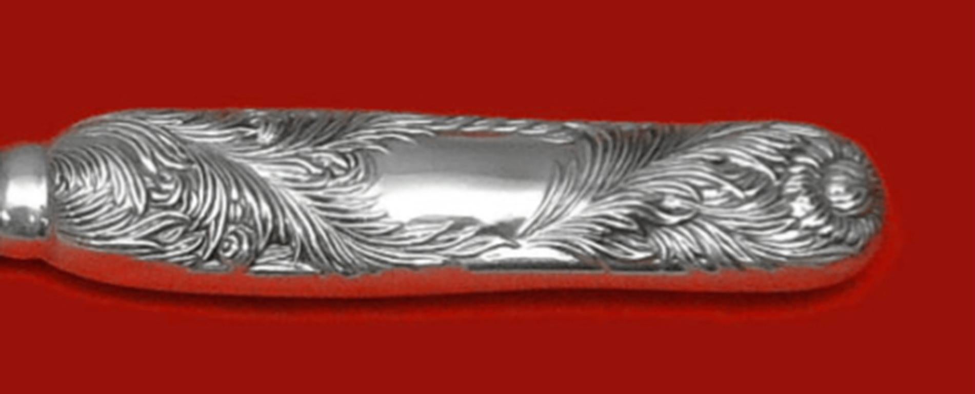Sterling silver hollow handle all sterling breakfast Knife blunt blade, 7 1/2