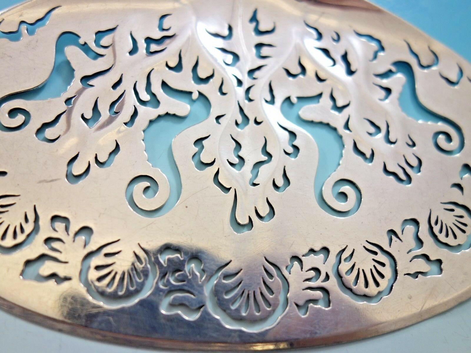 Chrysanthemum by Tiffany & Co. Sterling Silver Fish Server French Rare For Sale 2