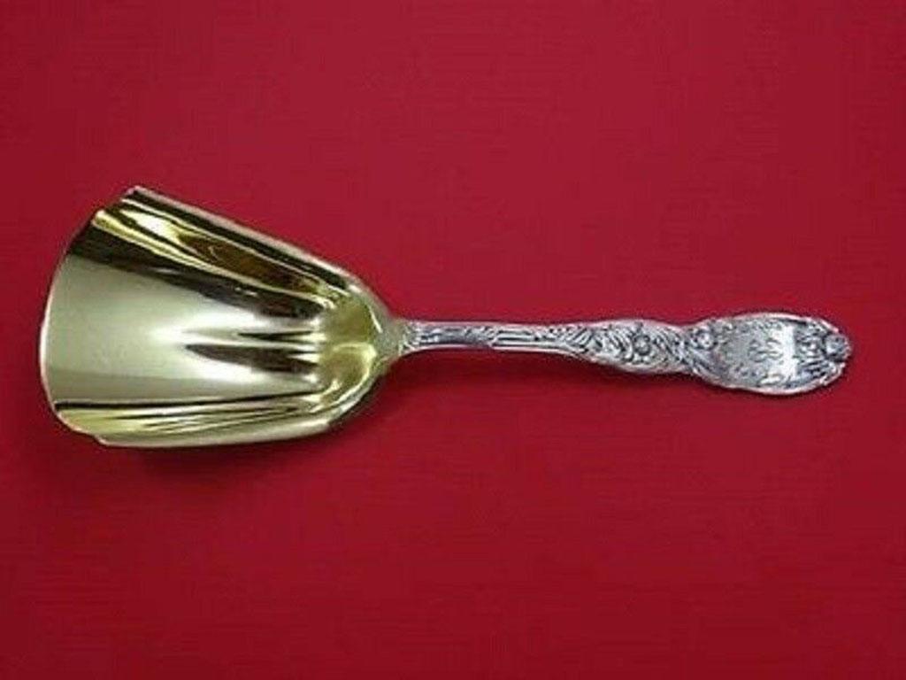 Sterling silver cracker scoop gold washed 9