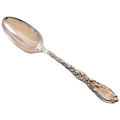 Chrysanthemum by Tiffany Sterling Silver Stuffing Spoon with Button