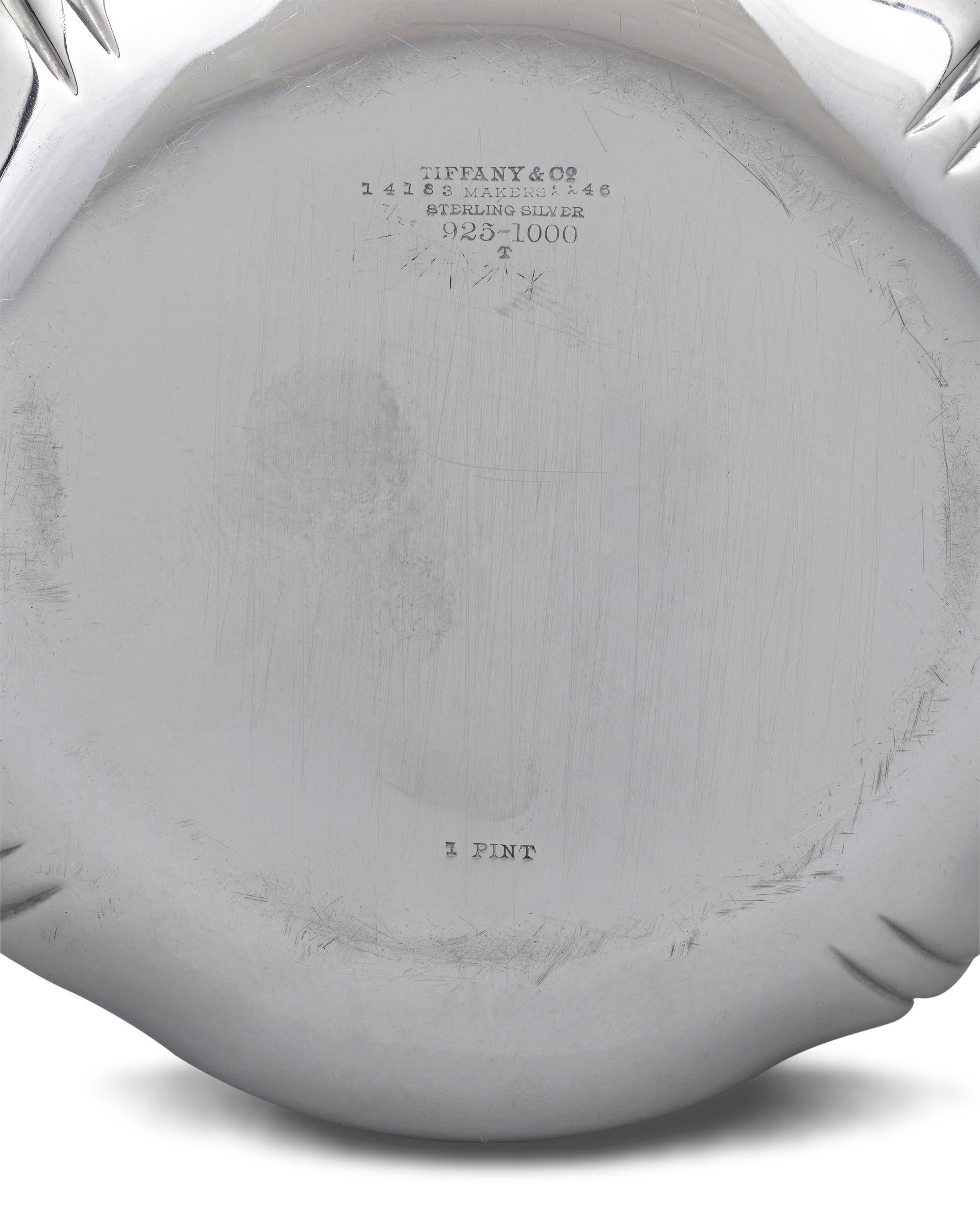 American Chrysanthemum Porringer Bowl by Tiffany & Co. For Sale