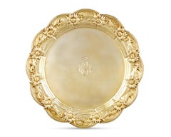 Chrysanthemum Silver-Gilt Dinner Plates by Tiffany & Co.