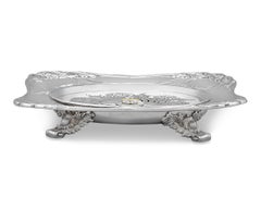 Chrysanthemum Sterling Silver Caviar Server by Tiffany & Co.