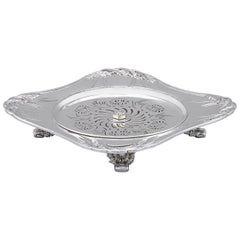 Chrysanthemum Sterling Silver Caviar Server by Tiffany & Co.