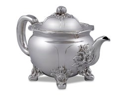 Chrysanthemum Sterling Silver Tea Set by Tiffany & Co.
