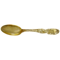 Chrysanthemum Vermeil by Tiffany and Co Sterling Silver Place Soup Spoon 6 7/8"