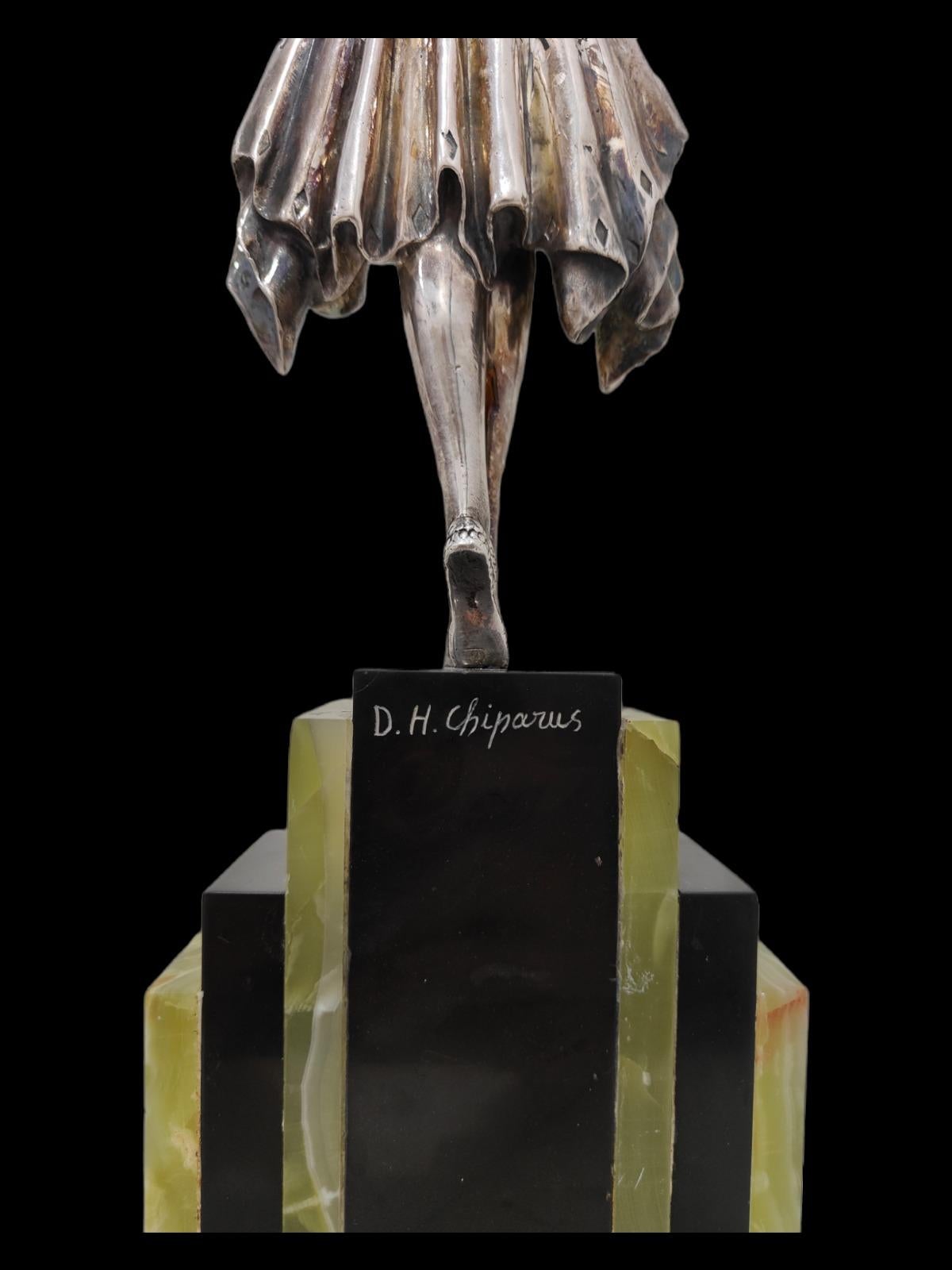 Ivory Chryselephantine Sculpture 