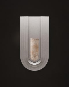 Chrysler Lámpara de Pared Lámpara Made in Portugal de Porus Studio Acero alabastro