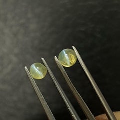 Chrysoberyl Cats Eye Natural Cabochon IGI Certified Stone