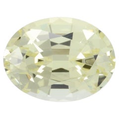 Edelstein Chrysoberyll, 1,66 Karat, ovaler, loser Edelstein, Loupe Clean