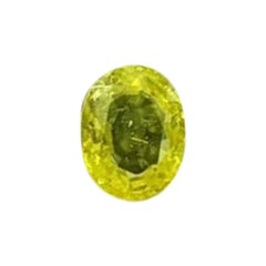 A Stone Stone 2.05 Cts Chrysoberyl Cut Stone Natural IGI Certified