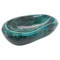 Bol en chrysocolle pour le design et la décoration d'intérieur
