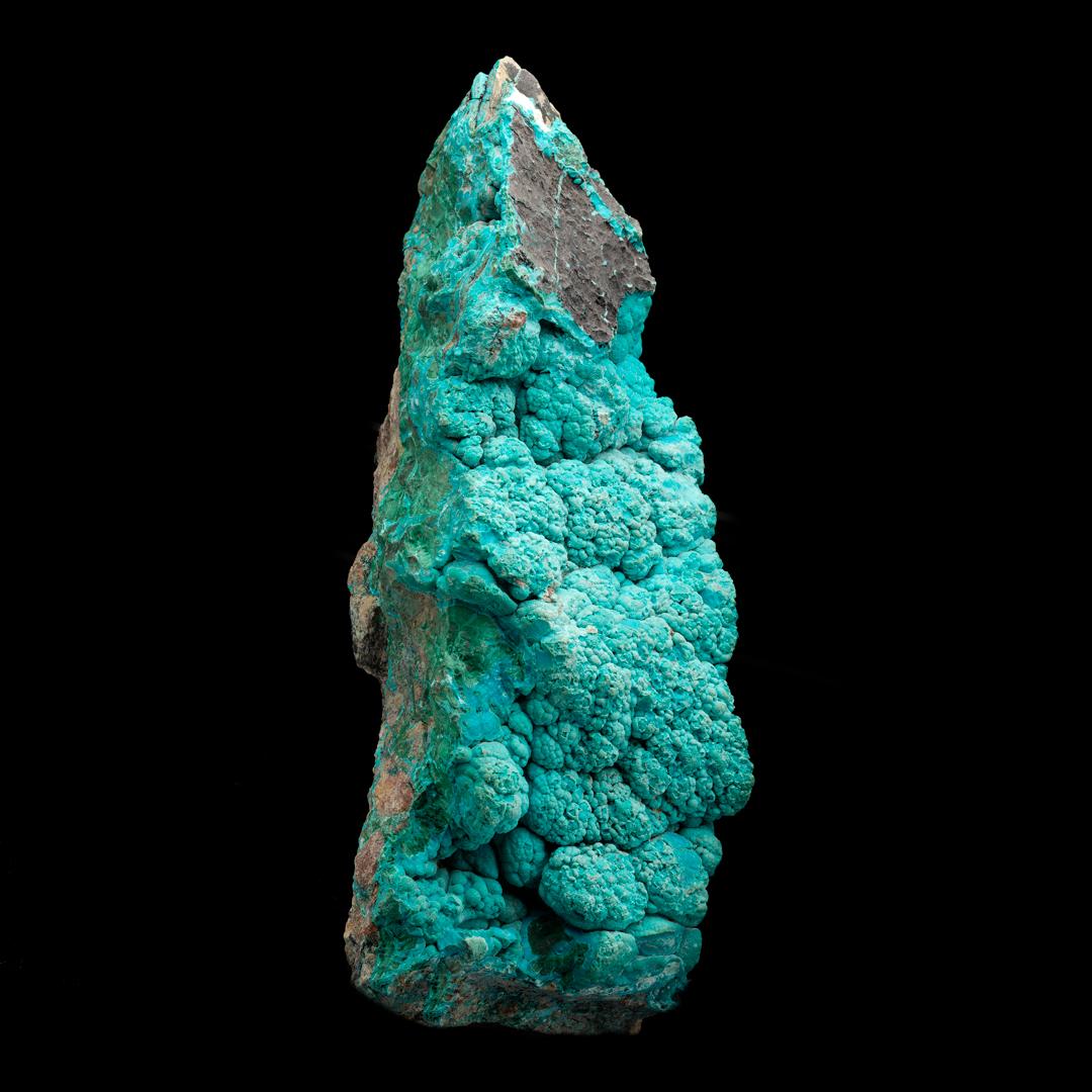 Chrysocolla With Malachite In Excellent Condition For Sale In New York, NY
