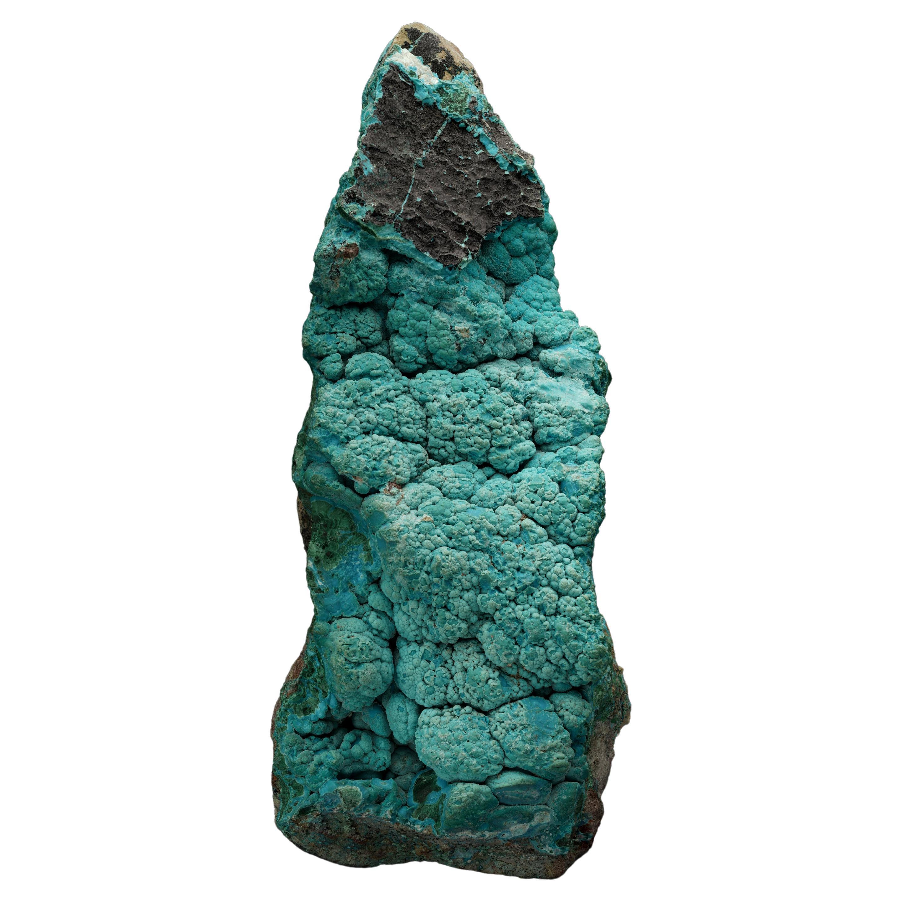 Chrysocolla mit Malachit