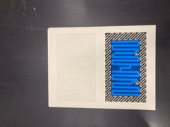 Chryssa, „Electric Sky“, 1980, Serigrafie, signiert und nummeriert