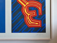 Chryssa Vardea: "Electric Sky" Serigraph