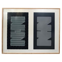 Chryssa Vardea: "Electric Sky" Serigraph