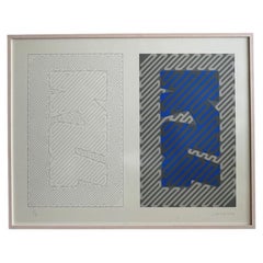 Chryssa Vardea: "Electric Sky" Serigraph