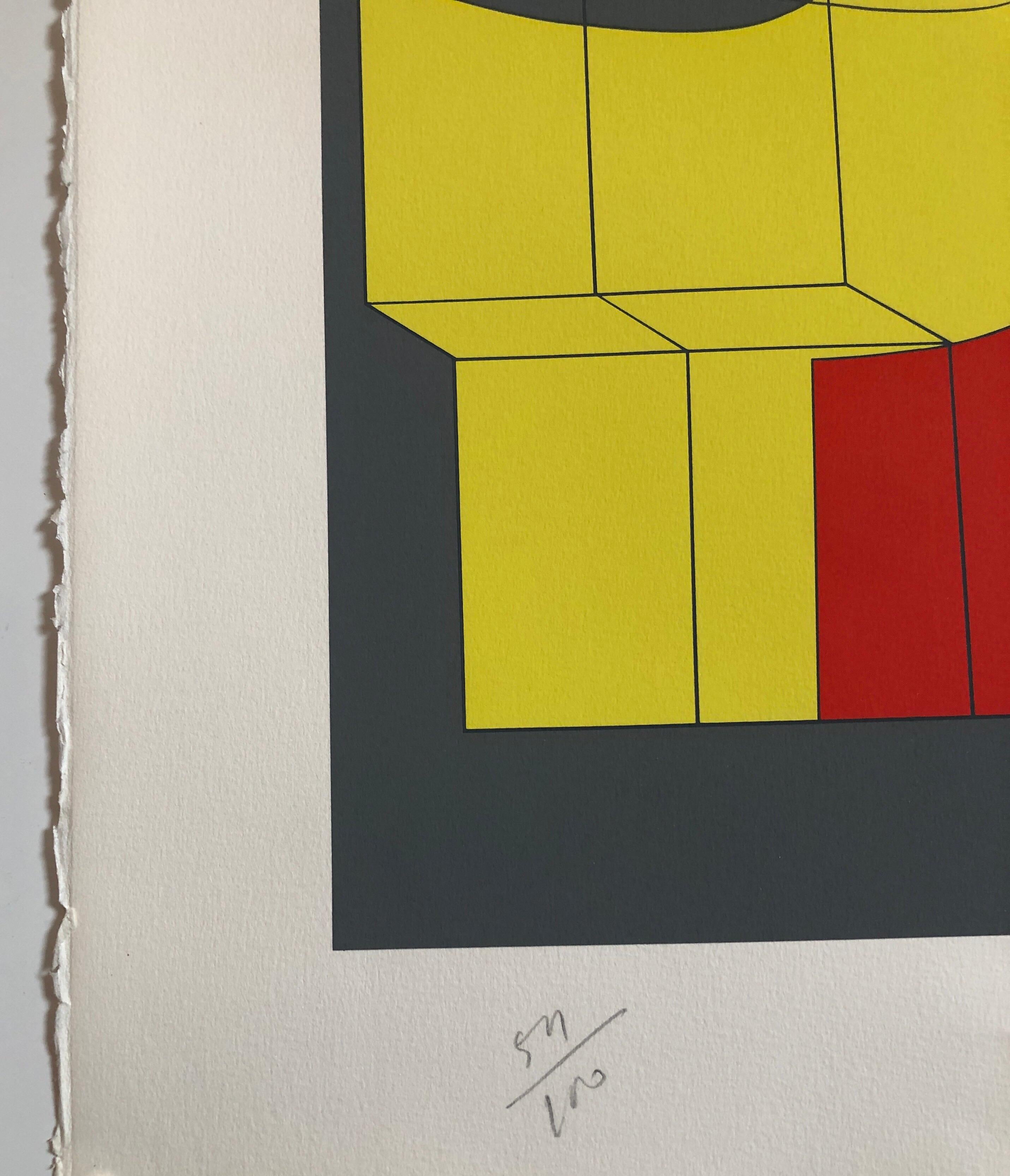 Silkscreen on Arches paper, Hand signed and Numbered in Pencil, Title: Series 2.

Chryssa Vardea-Mavromichali (Greek: Χρύσα Βαρδέα-Μαυρομιχάλη; December 31, 1933 – December 23, 2013) was a Greek American artist who worked in a wide variety of media.