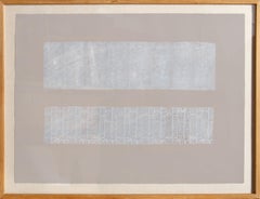 American Newsprint, Monoprint by Chryssa