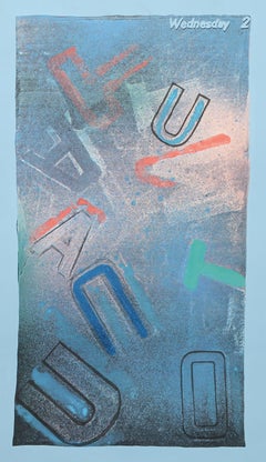 Construcciones: Miércoles, Serigrafía de Chryssa