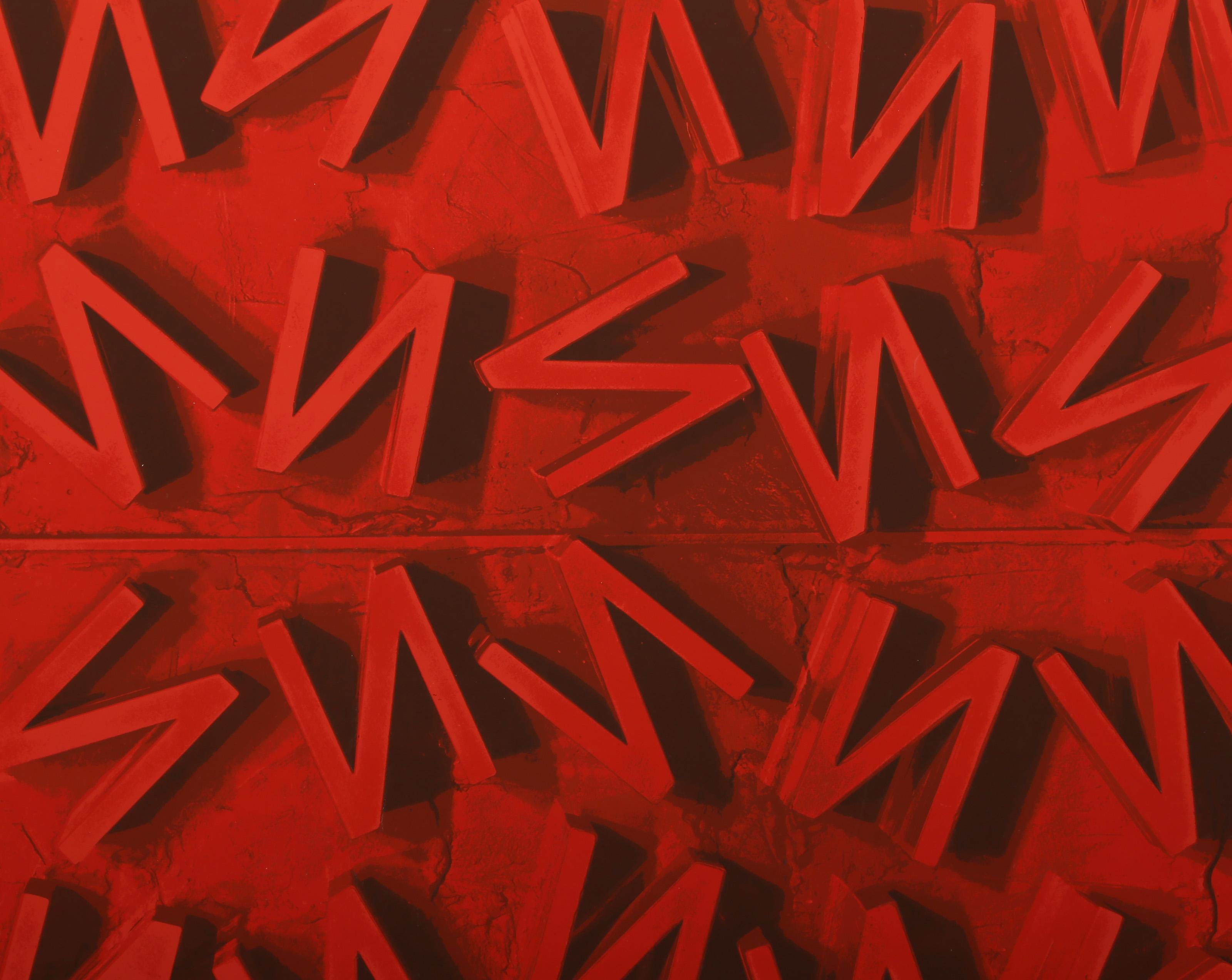 Chryssa, Greek (1933 -2013) - Galerie Denise Rene, Year:  1976, Medium:  Poster, Size:  39.75 x 30 in. (100.97 x 76.2 cm), Publisher:  Editions Denise Rene, New York