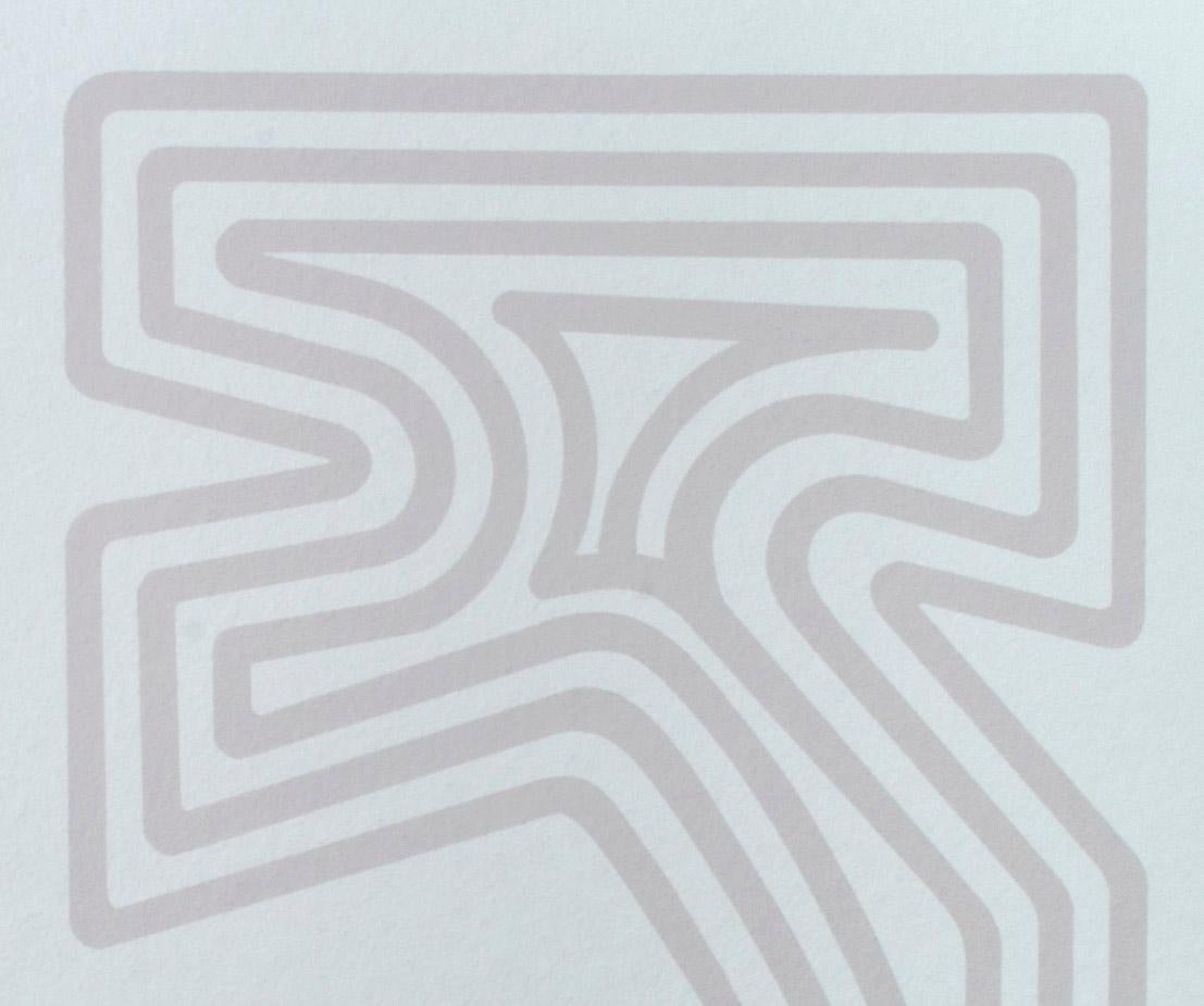 Untitled From: Gates to Times Square (20 screenprints & 2 lithographs) - Abstract Print by Chryssa Vardea-Mavromichali