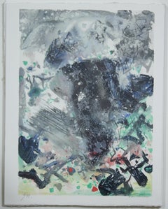 Original illustriertes Buch mit dem Titel „Encre Orageuse“ aus dem Jahr 2008