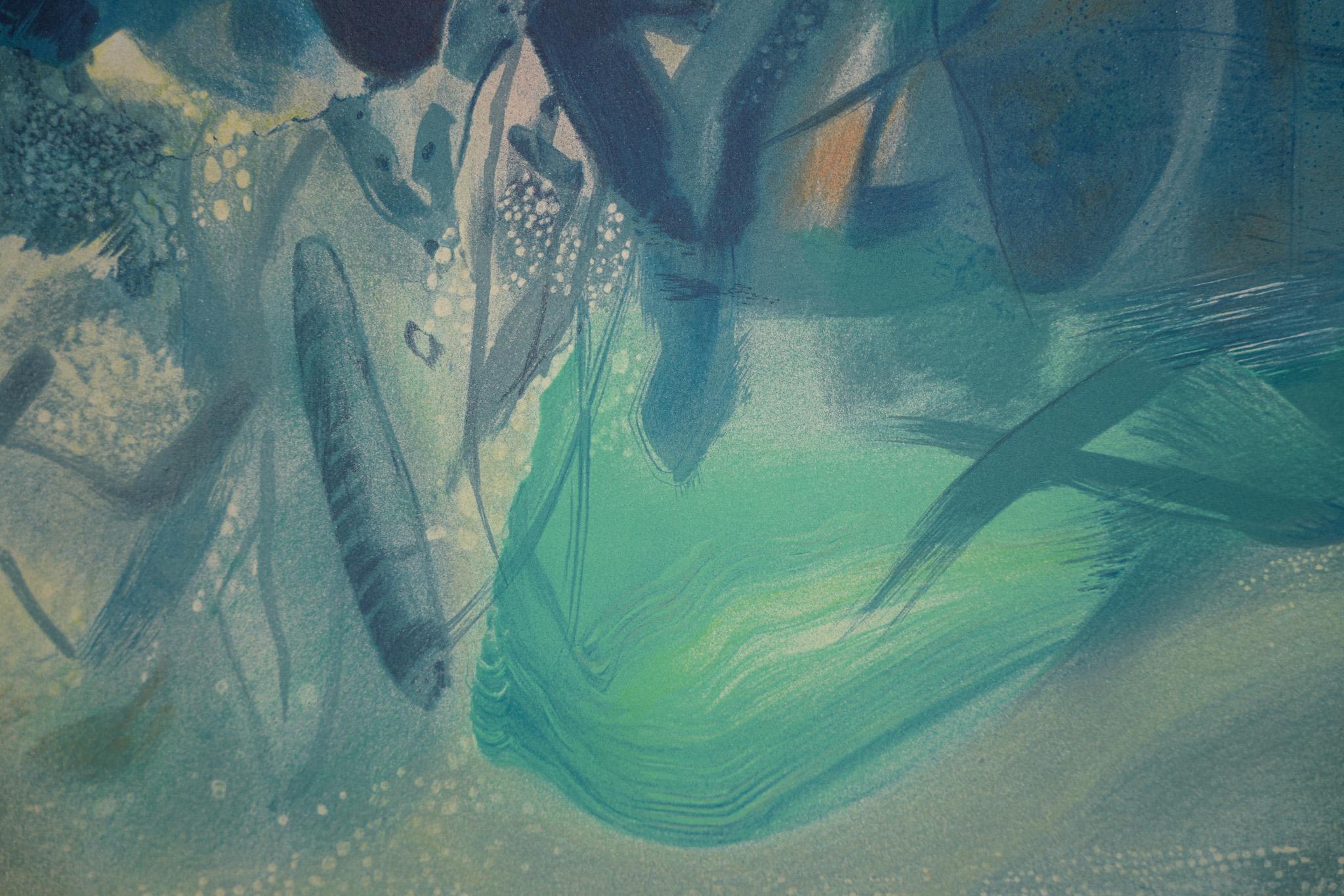 Early Summer is one of the six prints in Print Series No.4. 

Print series No.4 embodies Teh-Chun Chu’s signature style of lyrical abstraction. Through rich layers of color and spontaneous brushwork, he captures the rhythm of light and energy in