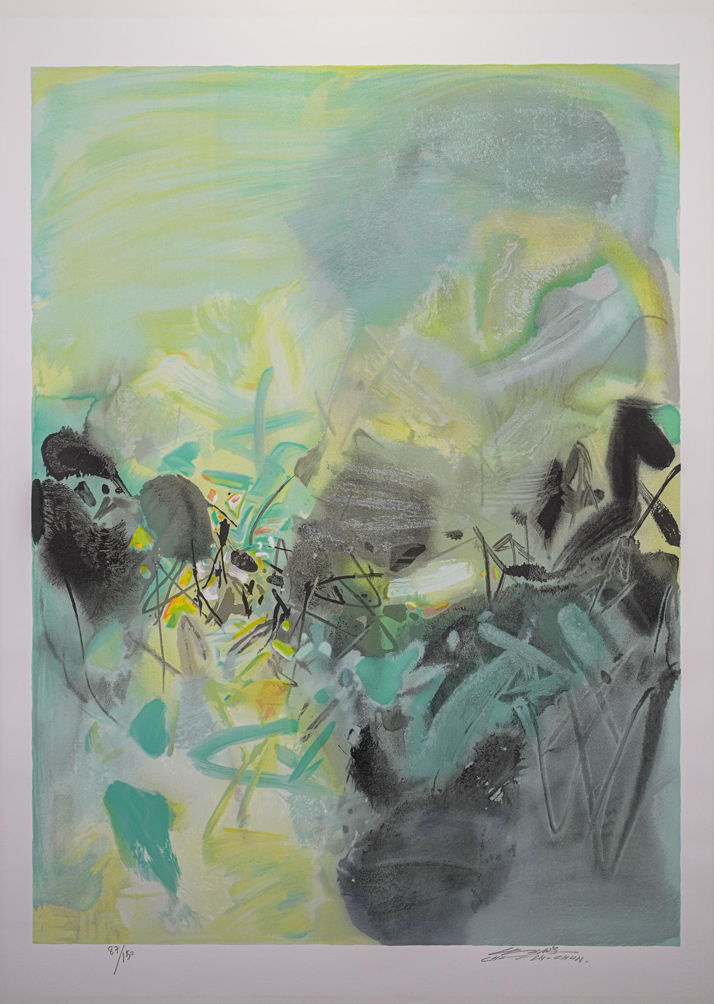 Heimat der Wärme 87/150,  Signierte Lithographie