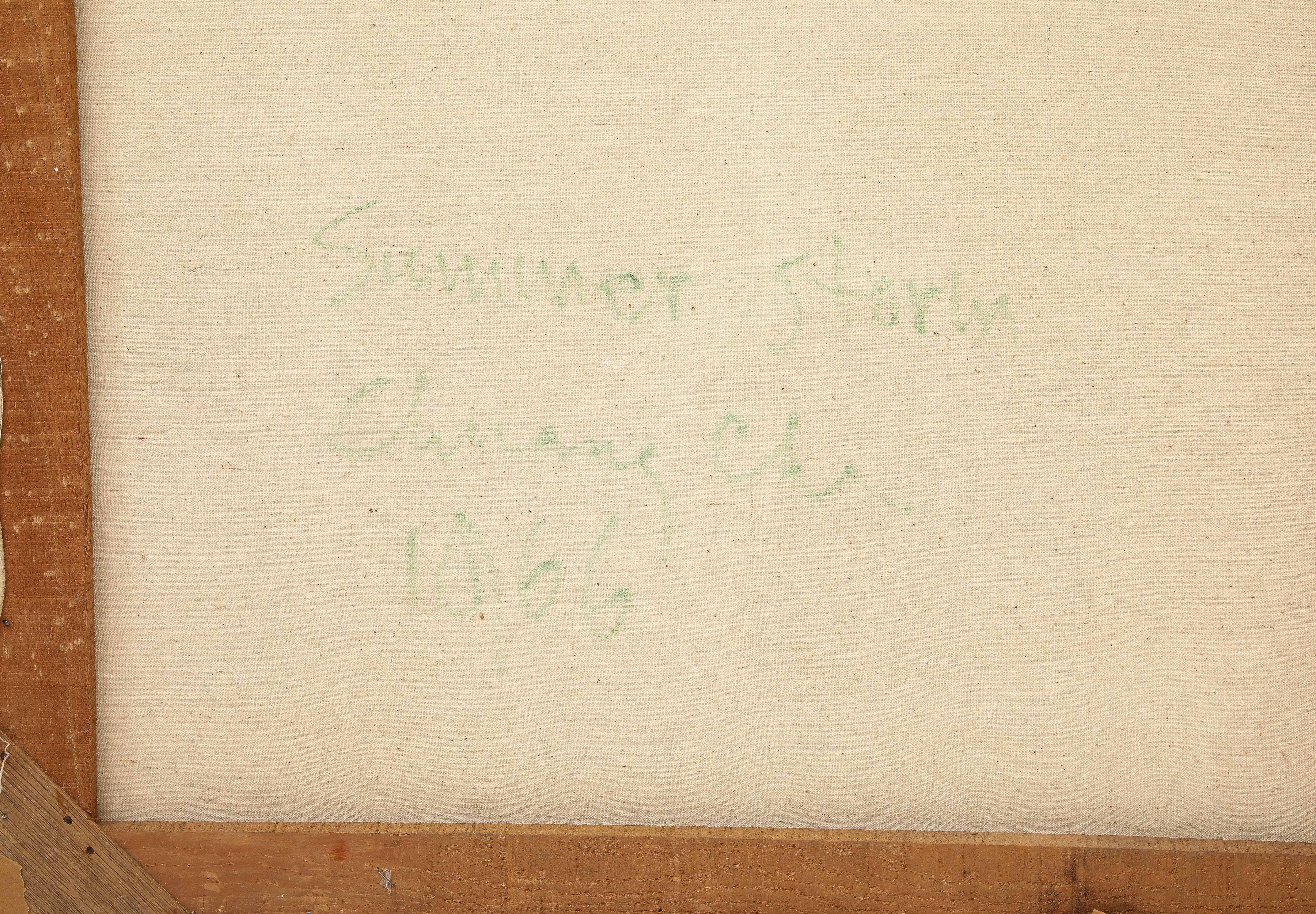 CHUANG Che, Gemälde,  Signiert und datiert 1966 im Angebot 4