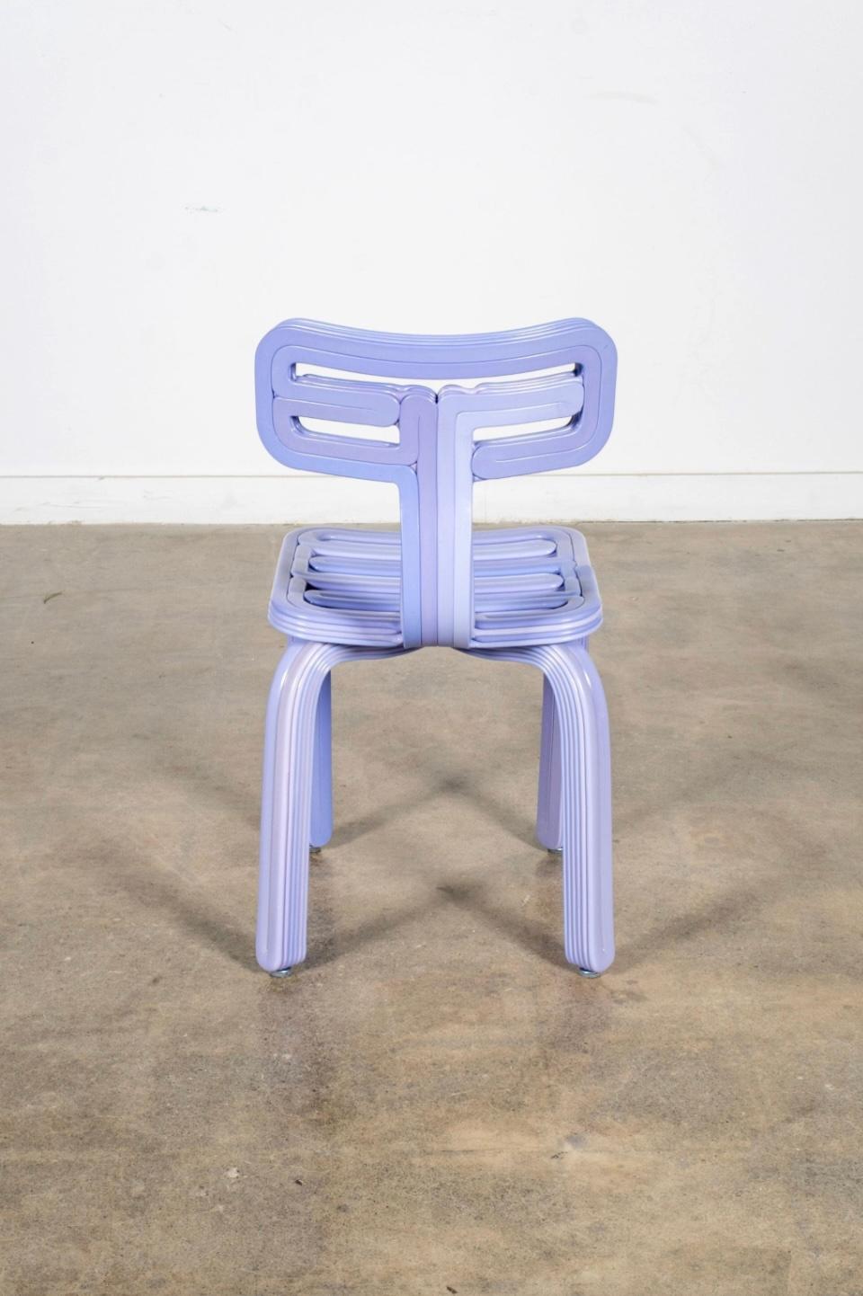 Olandese Chubby Chair Forget Me Not by Dirk Vander Kooij in vendita