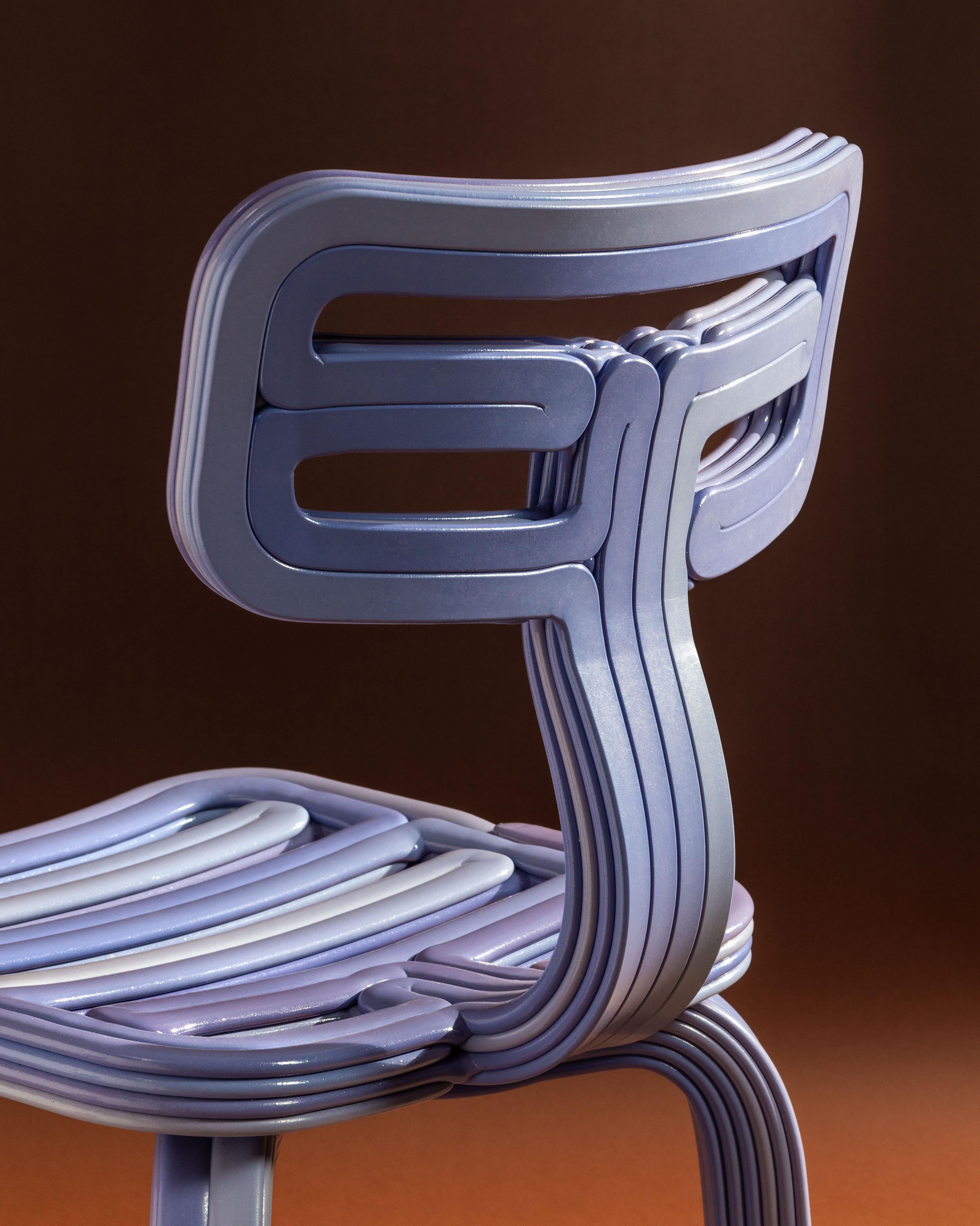 Chubby Chair Forget Me Not by Dirk Vander Kooij in vendita 1