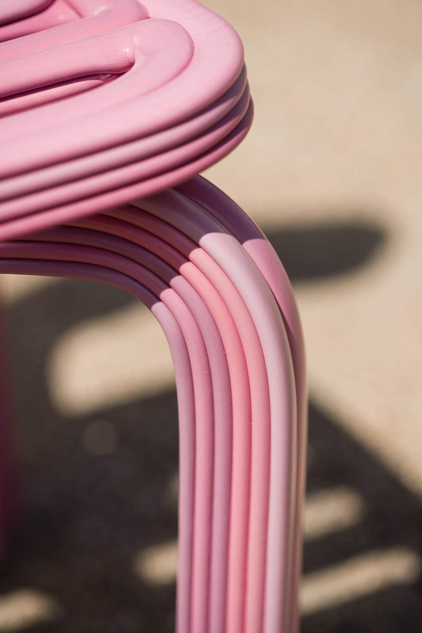 Chubby-Stuhl aus eraser 3D-Druck recyceltem Kunststoff (Niederländisch) im Angebot