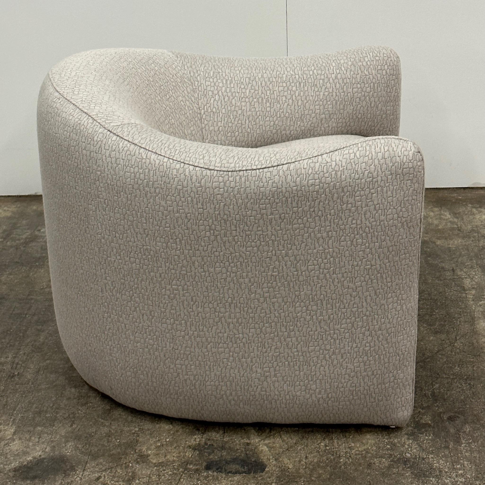 Chubby Lounge Chairs by Jules Heumann for Metropolitan In Good Condition For Sale In Chicago, IL