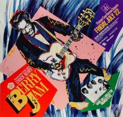 Chuck Berry - Berry Jam Portland Original Poster, 1988