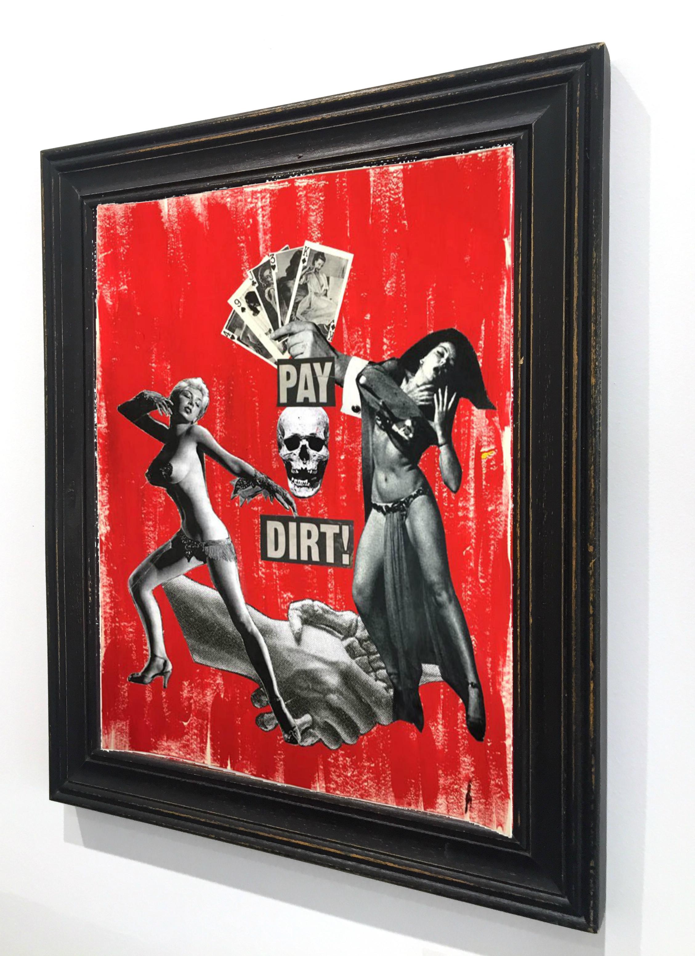 Pay Dirt - Contemporary Mixed Media Art by Chuck Bones