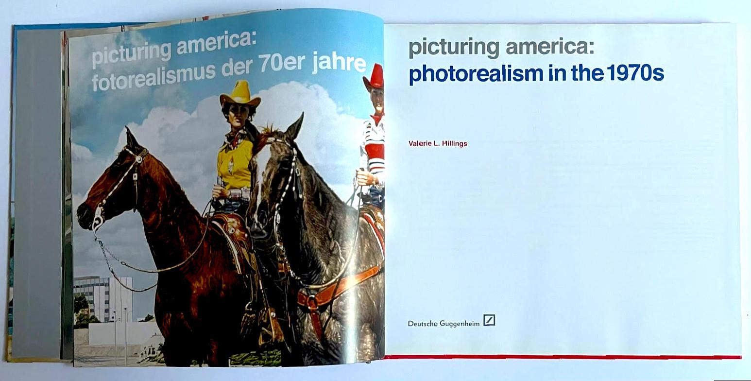 Picturing America (monograph hand signed by both Chuck Close and Richard Estes) For Sale 6