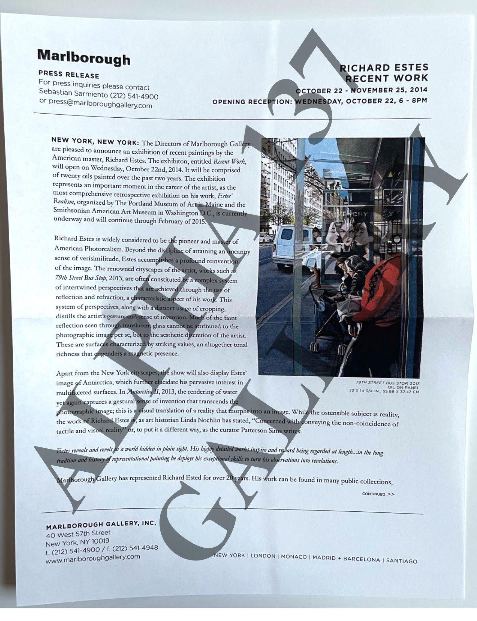 Picturing America (monograph hand signed by BOTH Chuck Close and Richard Estes) For Sale 14