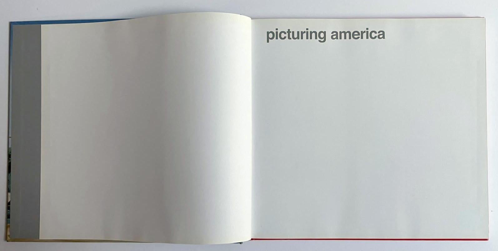 Picturing America (monograph hand signed by both Chuck Close and Richard Estes) For Sale 1