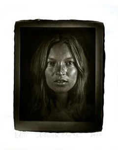 Chuck Close, Kate, Photographie, Woodburytype, portrait de Kate Moss