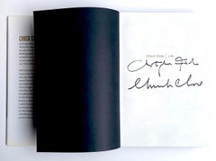 Book: Chuck Close Life (hand signed by both Chuck Close and Christopher Finch)