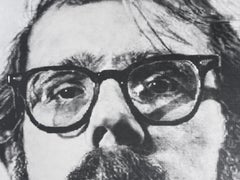 Chuck Close Big Self-Portrait exhibition poster 1973