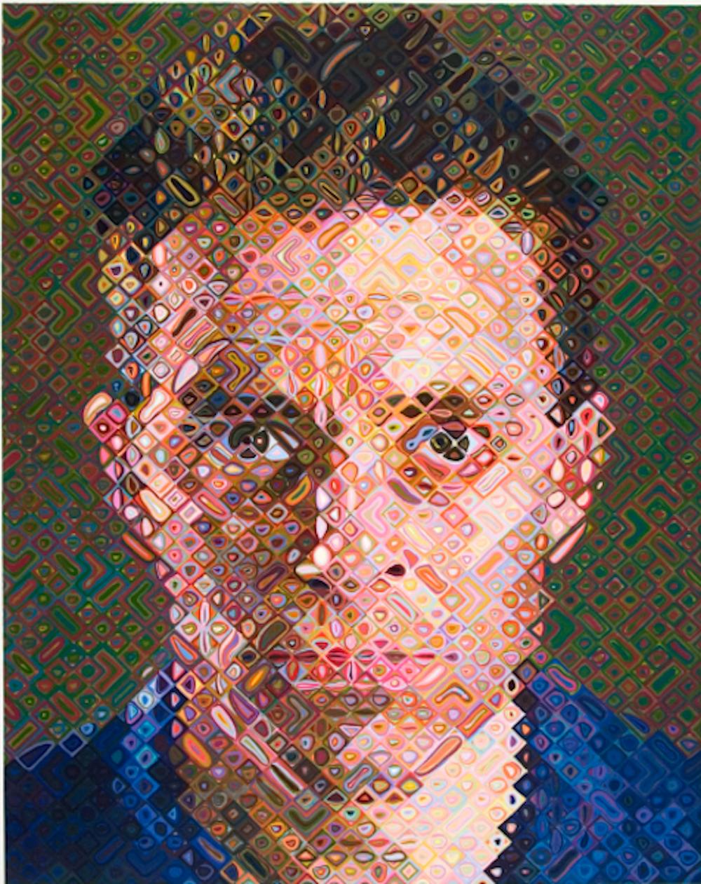 Chuck Close Portrait Print - James